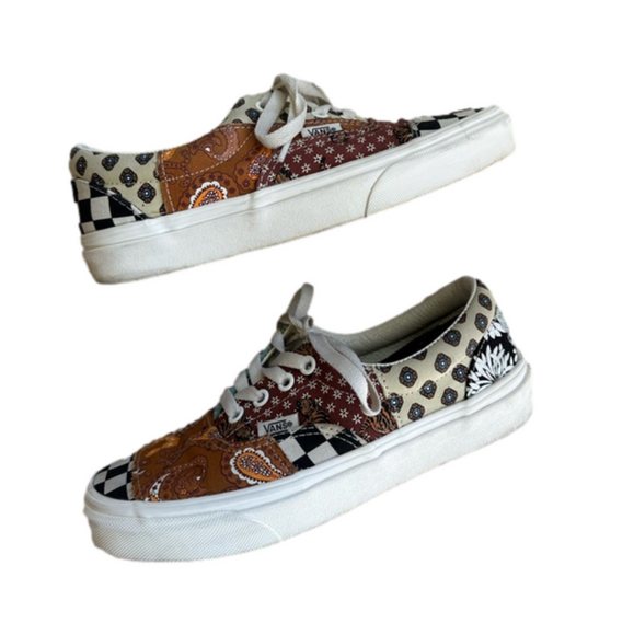 Vans Era Tiger Patchwork Shoes - Picture 3 of 9